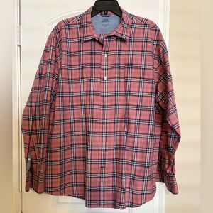 EUC Izod Saltwater Men’s Relaxed Classics Long Sleeve Plaid Button-Down l XL